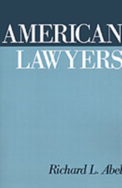American Lawyers, PDF eBook