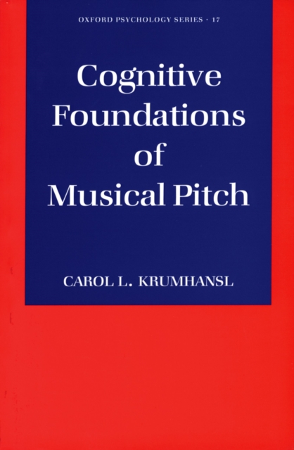 Cognitive Foundations of Musical Pitch, PDF eBook