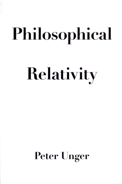 Philosophical Relativity, PDF eBook