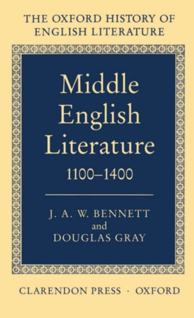 Middle English Literature 1100-1400, Hardback Book