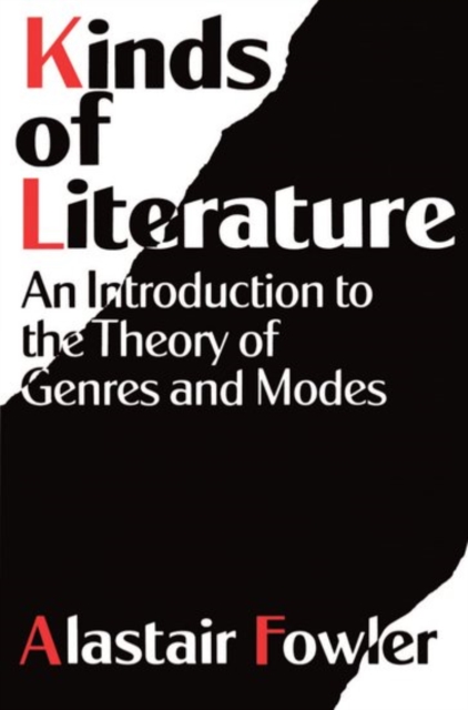 Kinds of Literature : An Introduction to the Theory of Genres and Modes, Paperback / softback Book