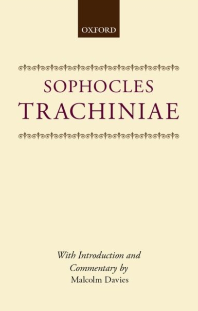 Trachiniae, Hardback Book