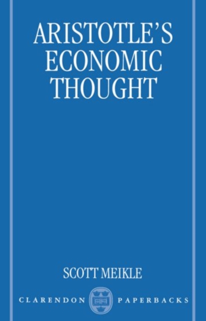 Aristotle's Economic Thought, Paperback / softback Book