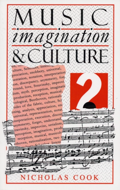 Music, Imagination, and Culture, Paperback / softback Book
