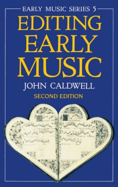 Editing Early Music, Paperback / softback Book