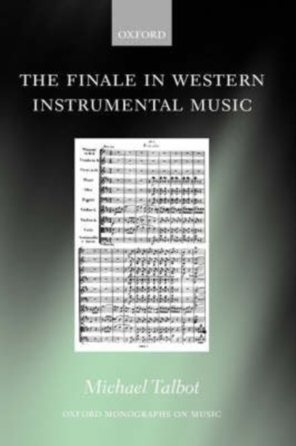 The Finale in Western Instrumental Music, Hardback Book