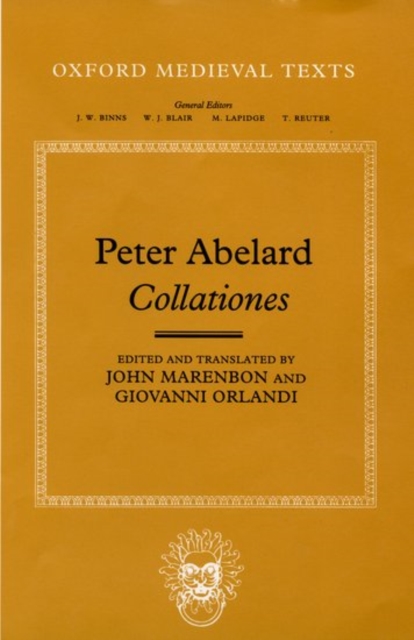 Peter Abelard: Collationes, Hardback Book