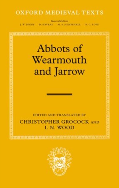 The Abbots of Wearmouth and Jarrow, Hardback Book