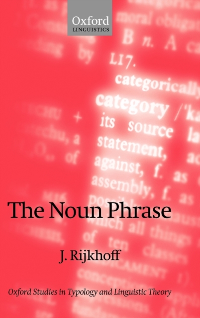 The Noun Phrase, Hardback Book