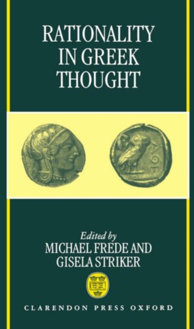 Rationality in Greek Thought, Hardback Book