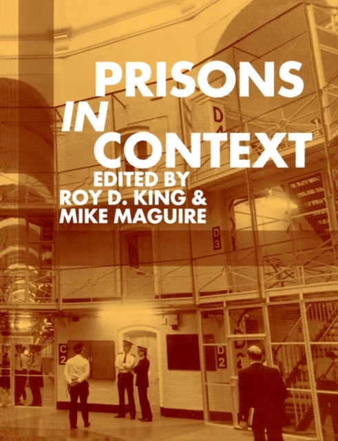 Prisons in Context, Paperback / softback Book