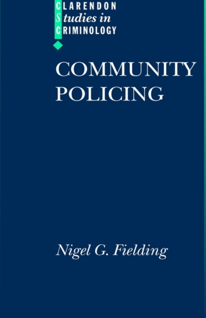 Community Policing, Hardback Book