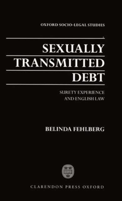 Sexually Transmitted Debt : Surety Experience and English Law, Hardback Book