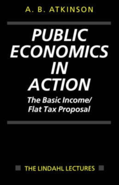 Public Economics in Action : The Basic Income/Flat Tax Proposal, Paperback / softback Book