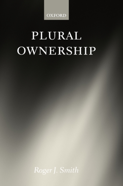 Plural Ownership, Hardback Book