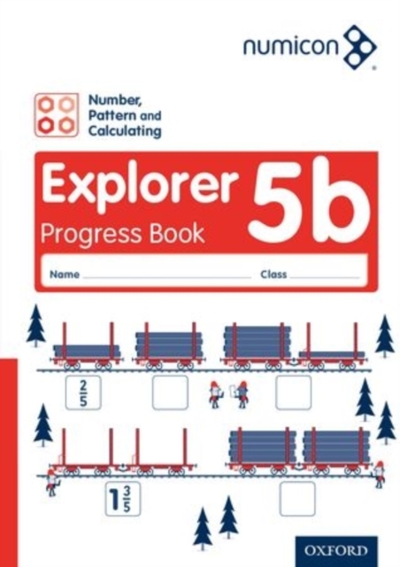 Numicon: Number, Pattern and Calculating 5 Explorer Progress Book B (Pack of 30), Multiple copy pack Book