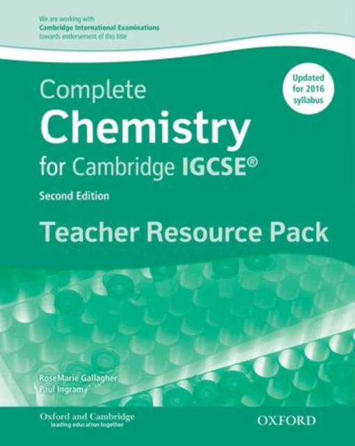 Complete Chemistry for Cambridge IGCSE (R) Teacher Resource Pack : Third Edition, Mixed media product Book