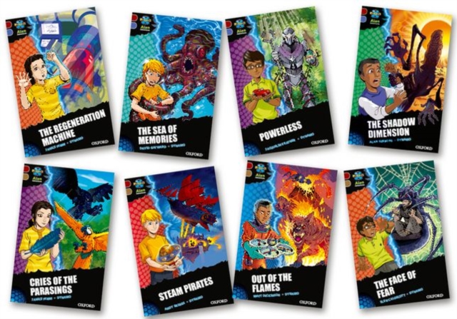 Project X Alien Adventures: Dark Red Book Band, Oxford Levels 17-18: Dark Red Book Band, Mixed Pack of 8, Paperback / softback Book