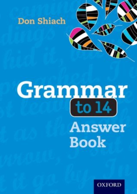 Grammar to 14 Answer Book, Paperback / softback Book