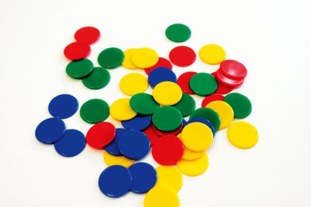 Numicon: Coloured Counters Pack of 200, Toy Book