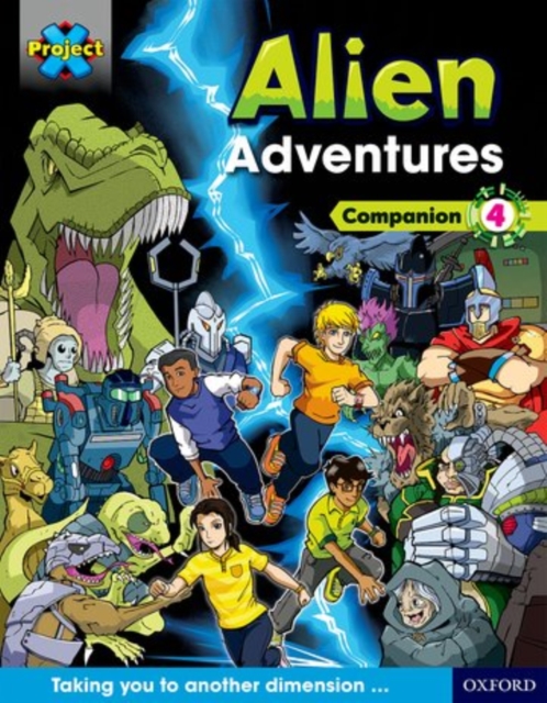 Project X Alien Adventures: Dark Blue Dark Red + Book Bands, Oxford Levels 15-20: Companion 4, Paperback / softback Book