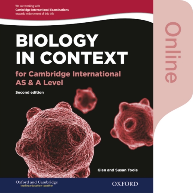 Biology in Context for Cambridge International AS & A Level : Online Student Book, Digital product license key Book