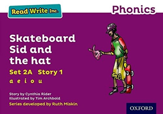 Read Write Inc. Phonics: Skateboard Sid and the hat (Purple Set 2A Storybook 1), Paperback / softback Book