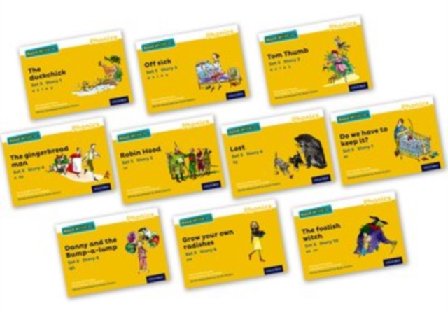 Read Write Inc. Phonics: Yellow Set 5 Core Storybooks (Mixed Pack of 10), Paperback / softback Book