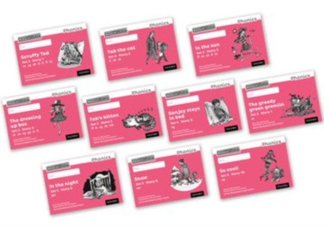 Read Write Inc. Phonics: Pink Set 3 Core Black & White Storybooks (Mixed Pack of 10), Paperback / softback Book