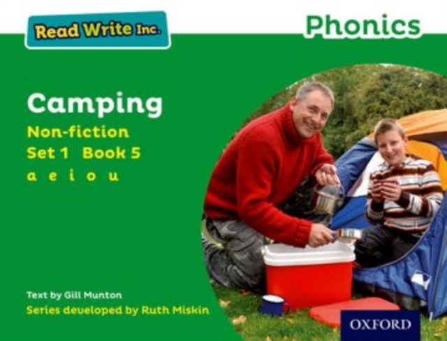 Read Write Inc. Phonics: Camping (Green Set 1 Non-fiction 5), Paperback / softback Book