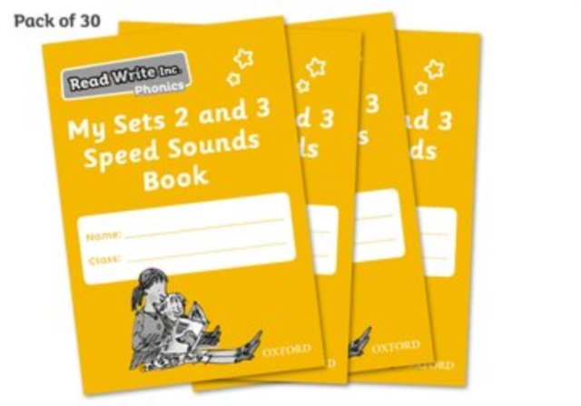 Read Write Inc. Phonics: My Sets 2 and 3 Speed Sounds Book (Pack of 30), Paperback / softback Book