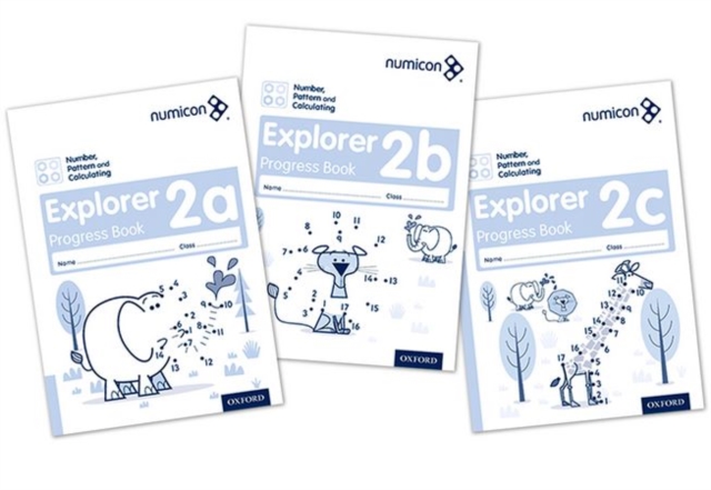 Numicon: Number, Pattern and Calculating 2 Explorer Progress Books ABC (Mixed pack), Paperback / softback Book