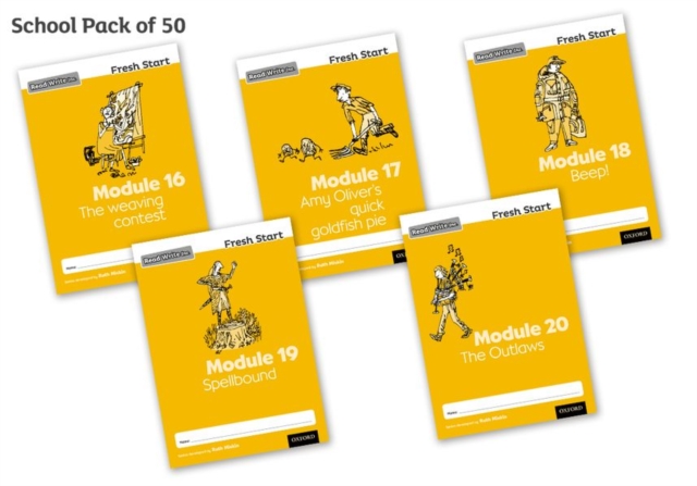 Read Write Inc. Fresh Start: Modules 16-20 - School Pack of 50, Paperback / softback Book