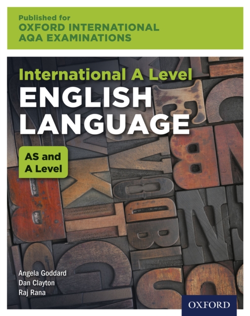 Oxford International AQA Examinations: International A Level English Language, PDF eBook