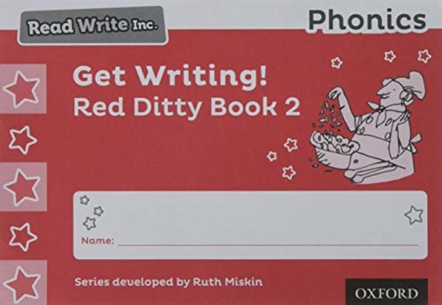 Read Write Inc. Phonics: Get Writing! Red Ditty Book 2 Pack of 10, Paperback / softback Book