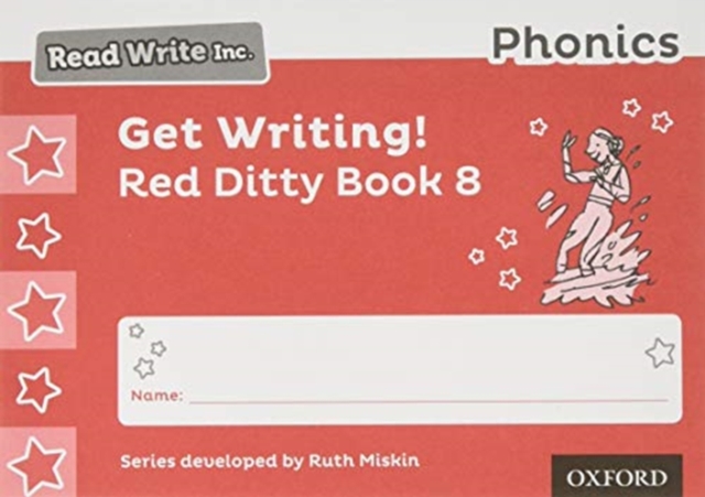 Read Write Inc. Phonics: Get Writing! Red Ditty Book 8 Pack of 10, Paperback / softback Book