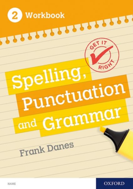 Get It Right: KS3; 11-14: Spelling, Punctuation and Grammar workbook 2, Paperback / softback Book