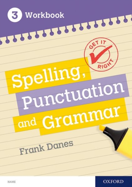 Get It Right: KS3; 11-14: Spelling, Punctuation and Grammar Workbook 3, Paperback / softback Book