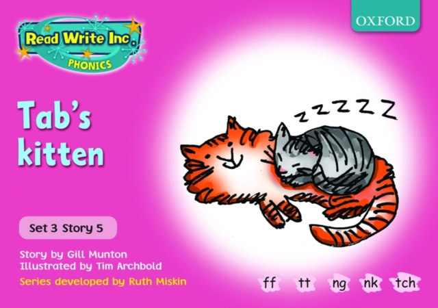 Read Write Inc. Phonics: Pink Set 3 Storybooks: Tab's Kitten, Paperback Book