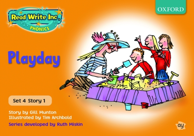 Read Write Inc. Phonics: Orange Set 4 Storybooks: Playday, Paperback Book