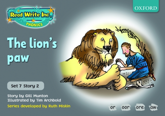 Read Write Inc. Phonics: Grey Set 7 Storybooks: The Lion's Paw, Paperback Book