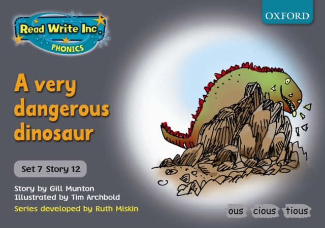 Read Write Inc. Phonics: Grey Set 7 Storybooks: A Very Dangerous Dinosaur, Paperback Book