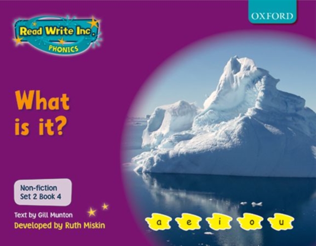 Read Write Inc. Phonics: Non-fiction Set 2 (Purple): What is It?, Paperback Book