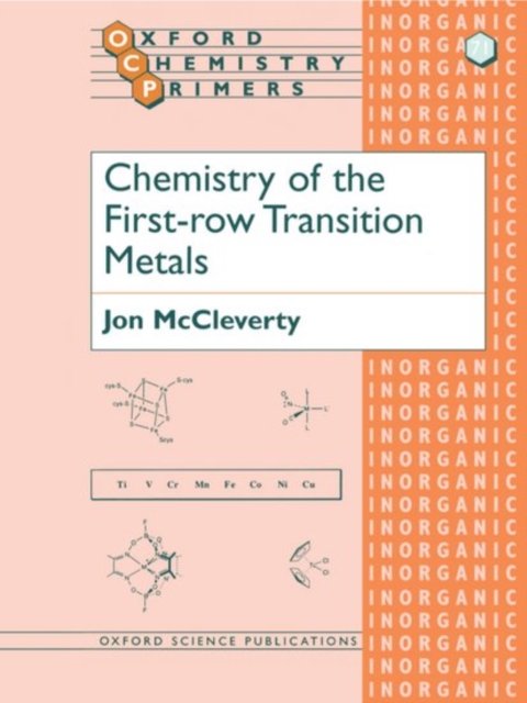 Chemistry of the First Row Transition Metals, Paperback / softback Book