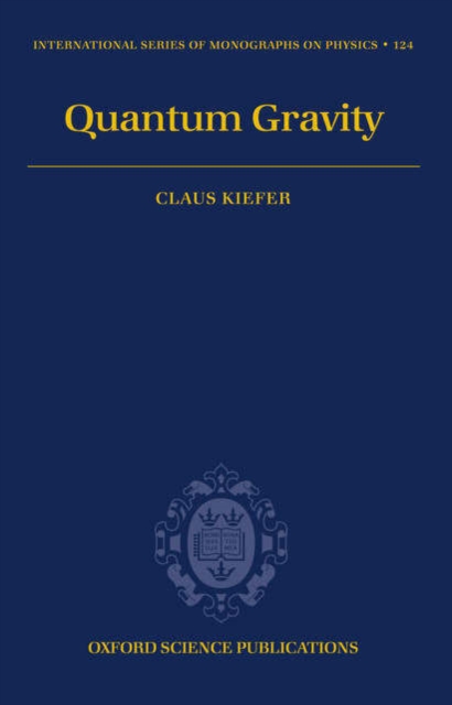 Quantum Gravity, Hardback Book