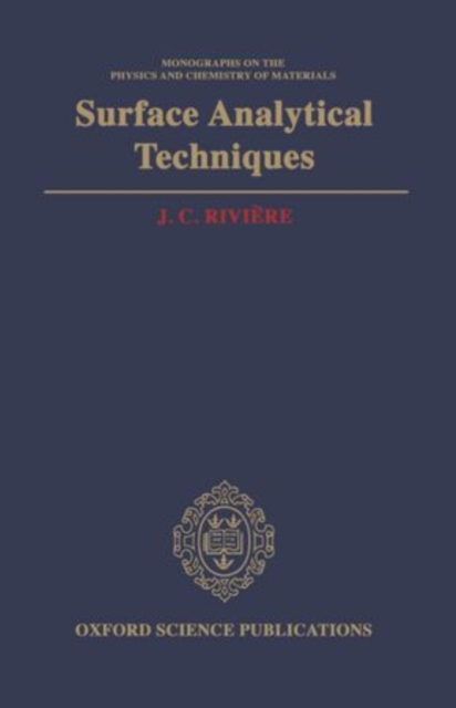 Surface Analytical Techniques, Hardback Book