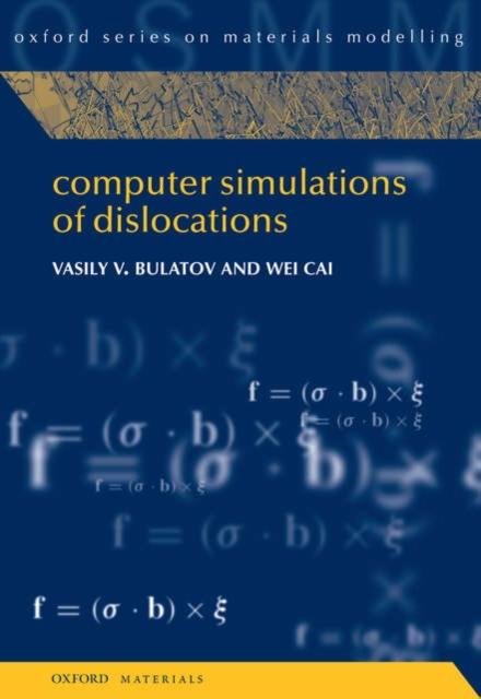 Computer Simulations of Dislocations, Hardback Book