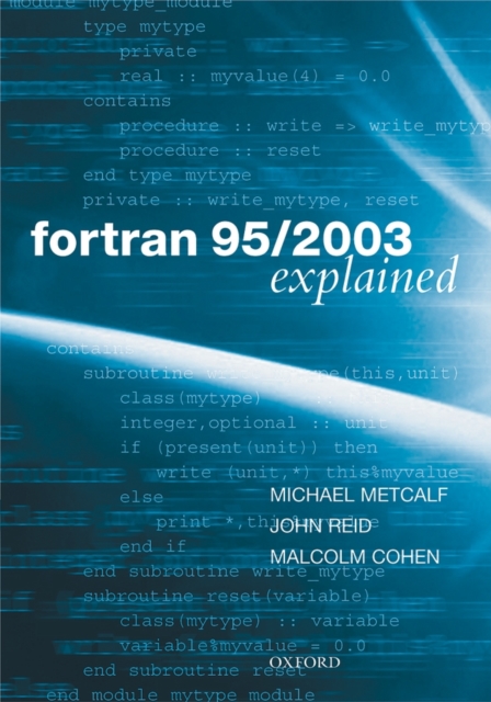 Fortran 95/2003 Explained, Hardback Book