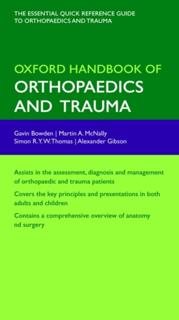 Oxford Handbook of Orthopaedics and Trauma, Paperback / softback Book