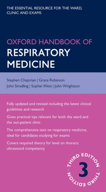 Oxford Handbook of Respiratory Medicine, Paperback / softback Book